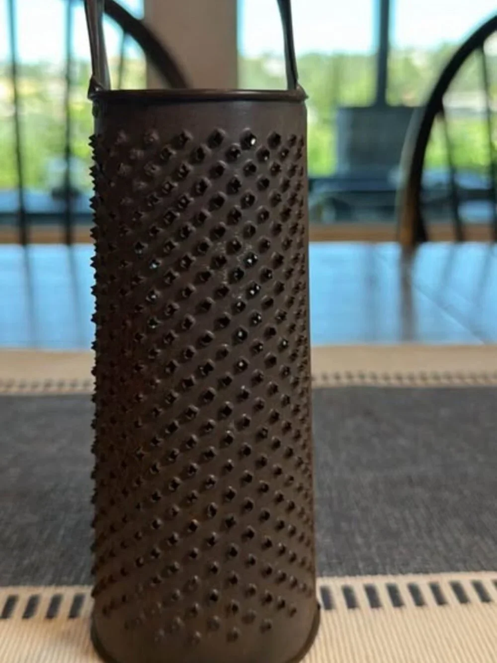 Vintage Metal Handheld Grater